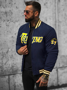 Kurtka męska bomberka granatowa OZONEE JS/84M3013/215