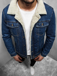 Kurtka męska jeans niebieska OZONEE JB/JP1109Z 
