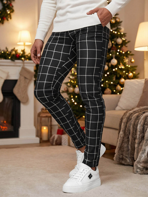 Штани чоловічі чорнi OZONEE DJ/5522Z