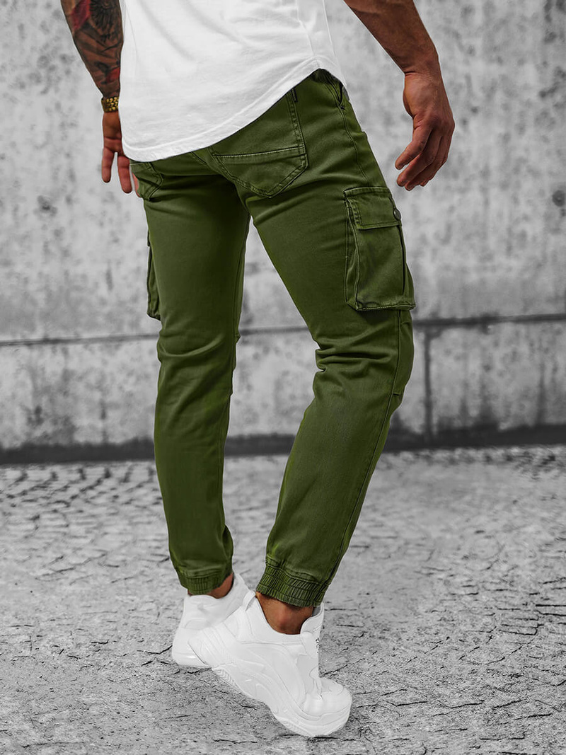 Штани чоловічі джоггери Зеленi OZONEE NB/MP0165MV