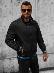 Kurtka męska czarna OZONEE JS/5M3110/392