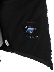 Куртка чоловіча Чорно-Зелена OZONEE GE/12267