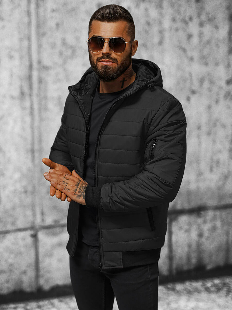 Куртка чоловіча Чорна OZONEE JS/MY13Z