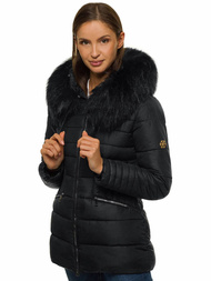 Куртка жіноча Чорна OZONEE O/SW027/1