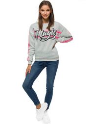 Bluza damska szara OZONEE JS/B26001