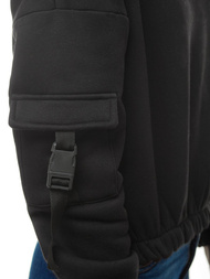 Жіноча Толстовка Чорна OZONEE O/12104