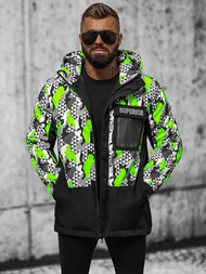 Kurtka przejściowa męska moro-zielona OZONEE JS/M36/406