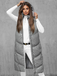 Стьобаний жіночий жилет ciра OZONEE JS/5M3183/105