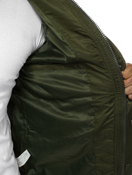 Kurtka przejściowa męska zielona OZONEE O/99237