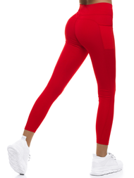 Legginsy damskie czerwone OZONEE JS/YW06013/5