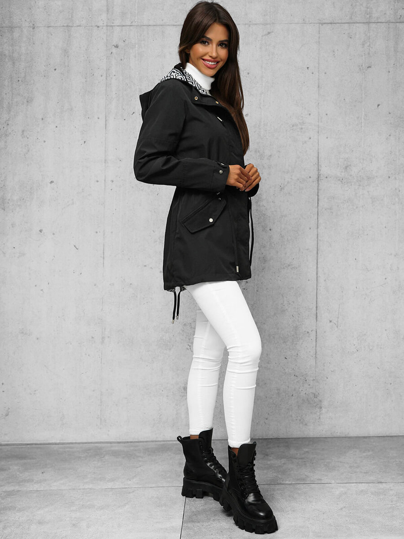 Куртка жіноча Чорна OZONEE JS/16M9068/392Z