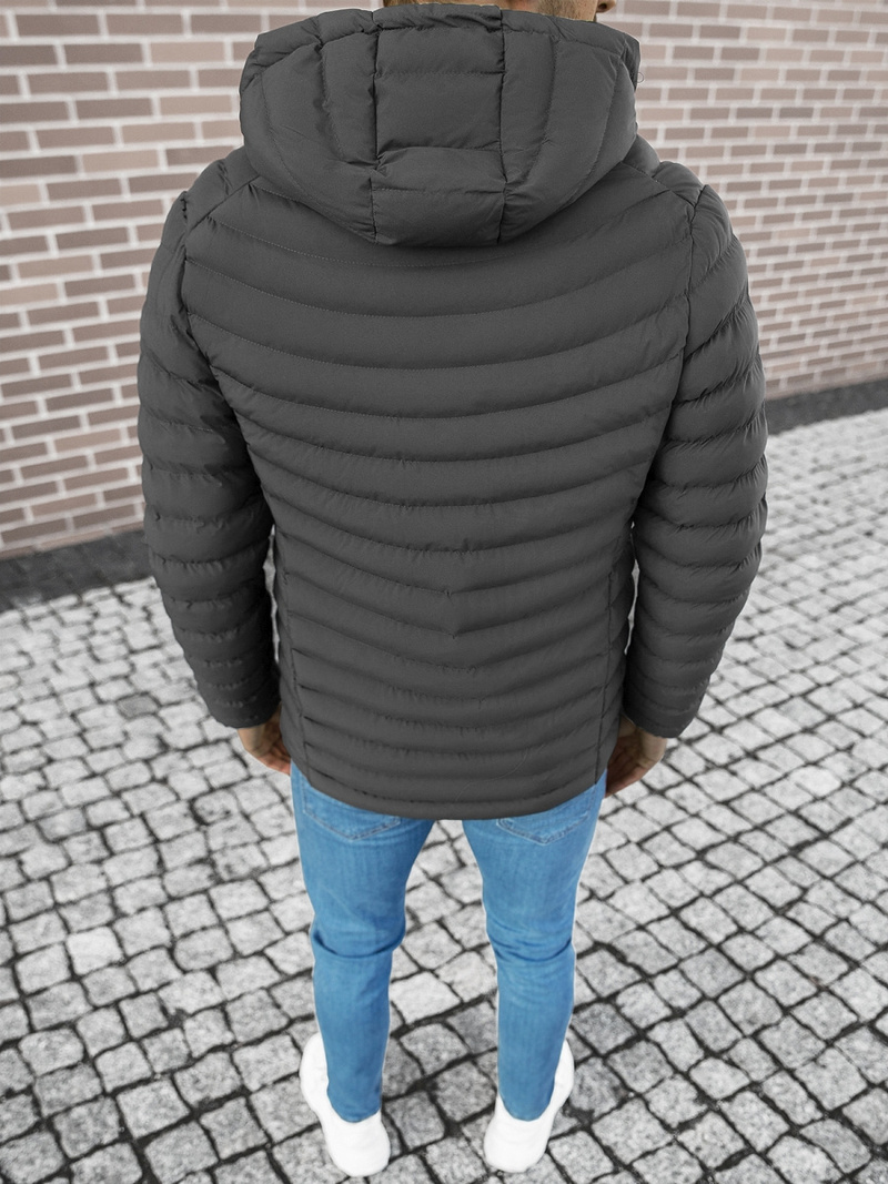 Куртка чоловіча Графітова OZONEE JS/M13057/105Z