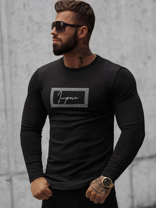 Bluza męska czarna OZONEE O/D7192