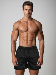 Шорти для плавання чоловічі чорнi OZONEE JS/XL018/1Z