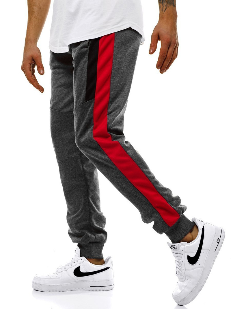 Штани спортивні чоловічі Темно-сірі OZONEE JS/JZ11023