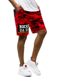 Spodenki męskie czerwone OZONEE JS/KK300161