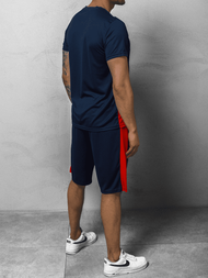 Спортивна костюм чоловічій Темно-Синi OZONEE JS/68C10163