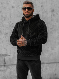 Спортивний костюм чоловічій Чорний OZONEE O/3A82