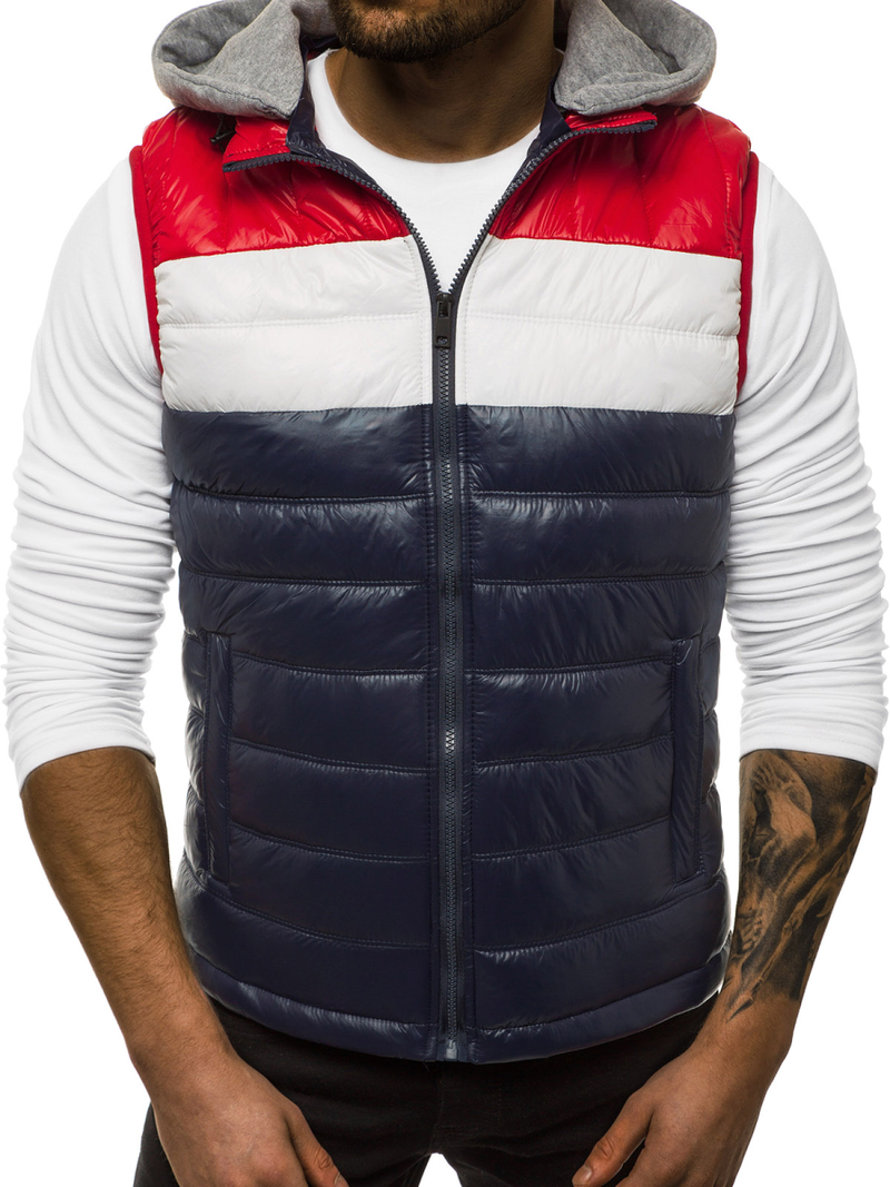 Kamizelka męska granatowa OZONEE N/6105