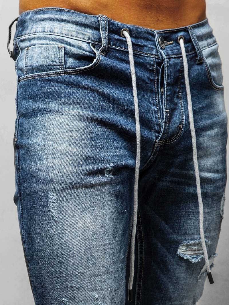 Джинси чоловічі Синi OZONEE NB/MP0005B