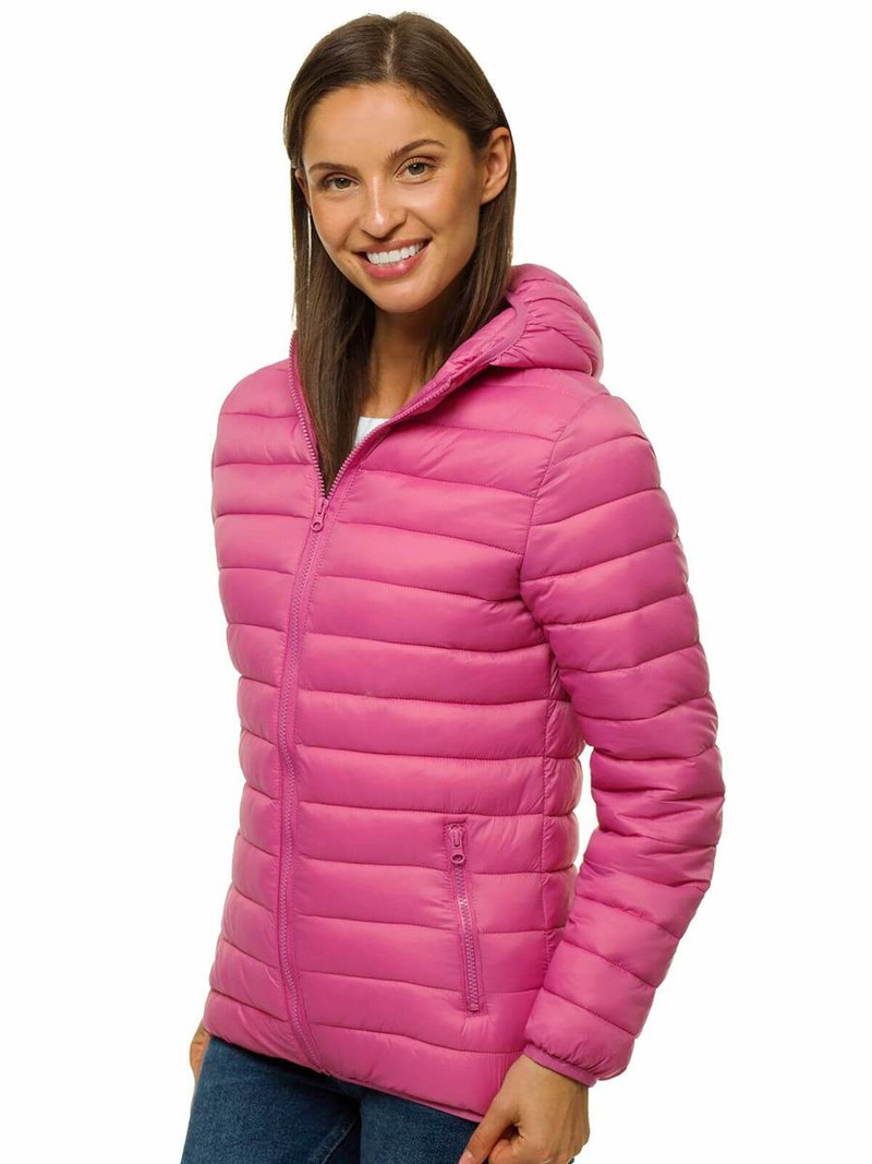 Куртка жіноча Яскраво-Рожева OZONEE JS/M23036/42