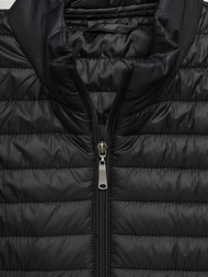 Kamizelka damska pikowana czarna OZONEE JS/16M9072/392