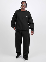 Толстовка чорна OZONEE O/SWE23049