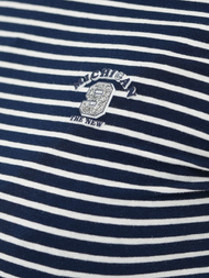 T-shirt damski w paski granatowo-biały OZONEE JS/R61604