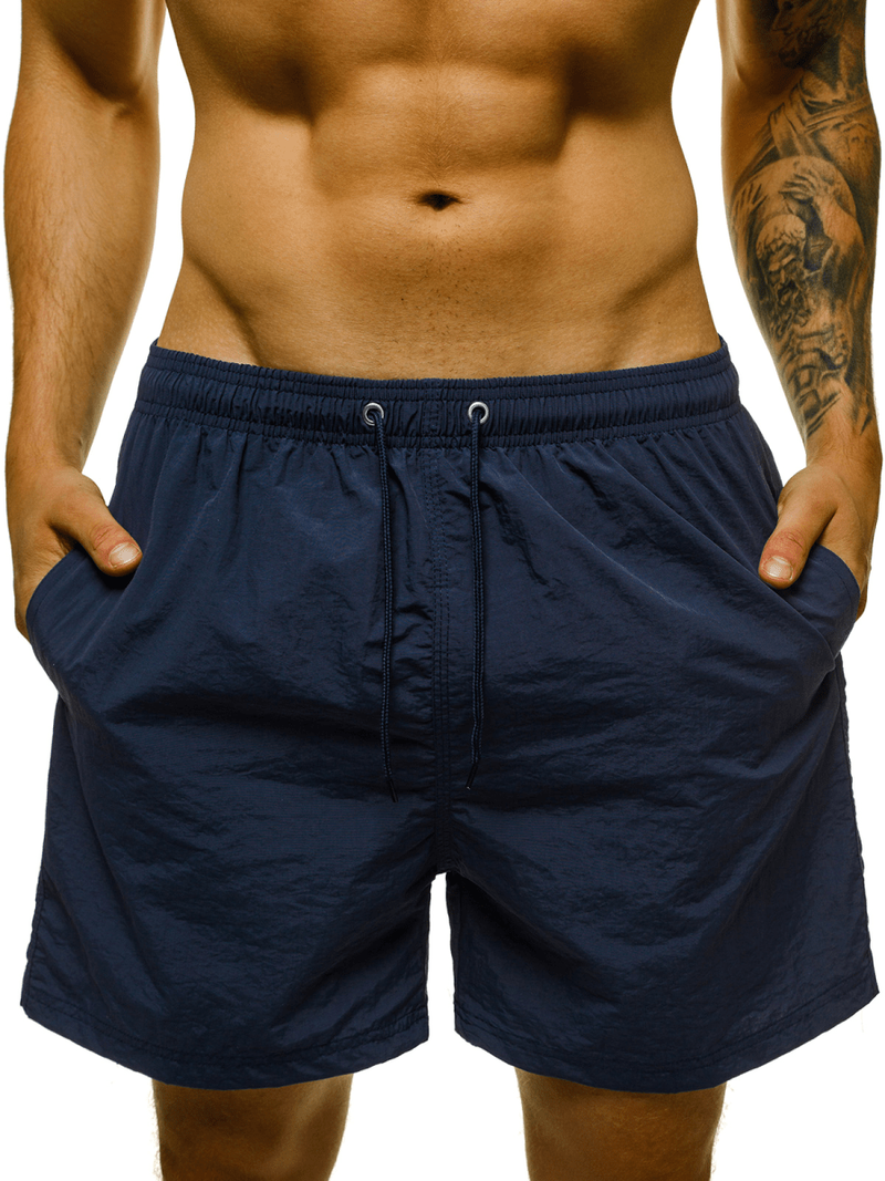 Spodenki kąpielowe męskie granatowe OZONEE O/YW07003/4