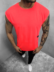 Майка чоловіча Рожева-неон OZONEE O/1265Z