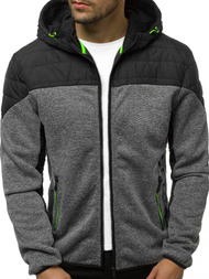 Kurtka męska szara OZONEE JS/KS2158