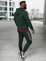 Komplet dresowy męski zielony OZONEE O/FF5111AB