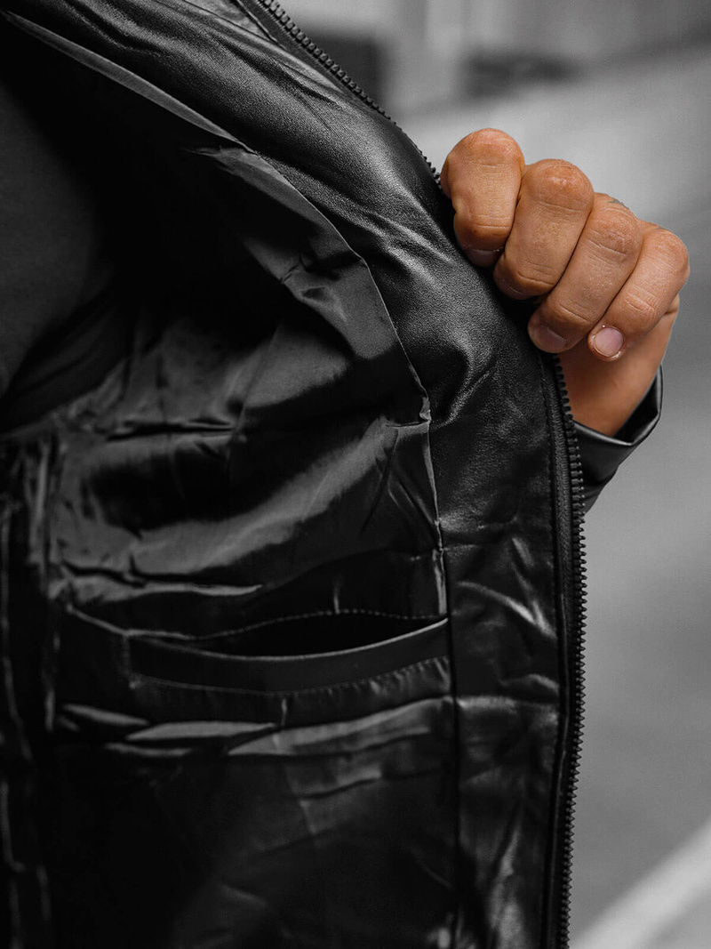 Куртка чоловіча Чорна OZONEE O/M796Z