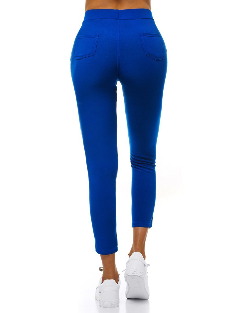 Legginsy damskie niebieskie OZONEE JS/1040/B9