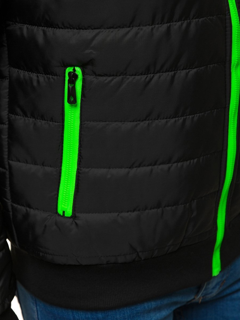 Куртка чоловіча Чорна OZONEE JS/M10011