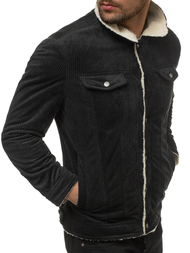 Куртка чоловіча Чорна OZONEE JB/JP1179/1