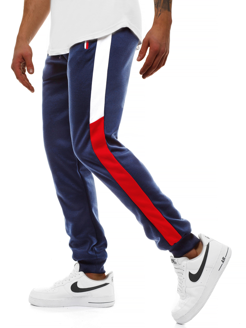 Штани спортивні чоловічі Темно-Синi OZONEE JS/JZ11027