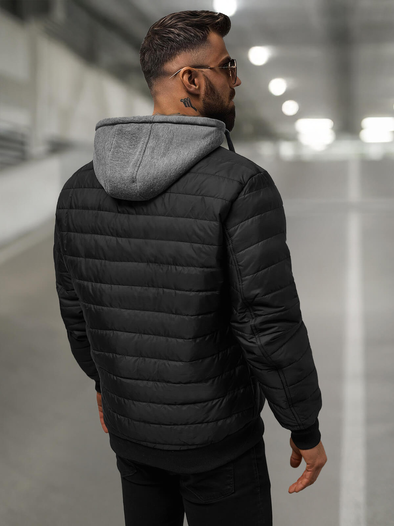 Куртка чоловіча Чорна OZONEE JS/8M985/392