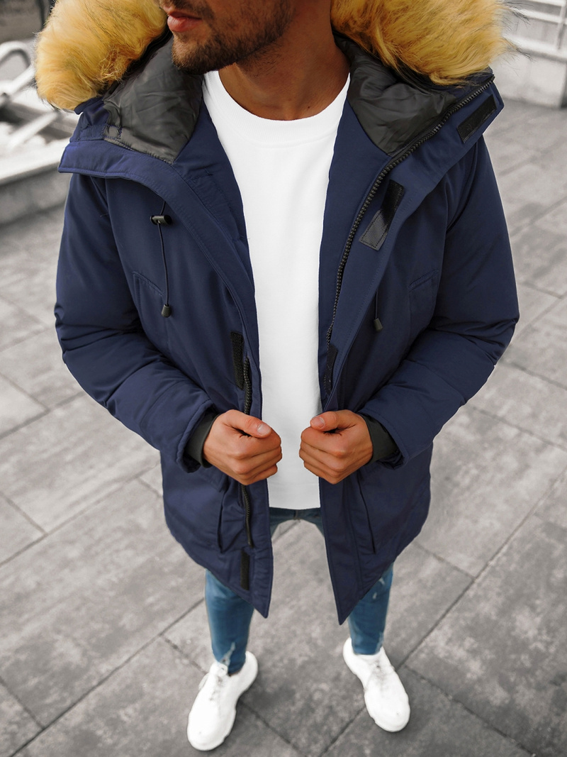 Куртка чоловіча Темно-Синя OZONEE JB/JP1173/2Z