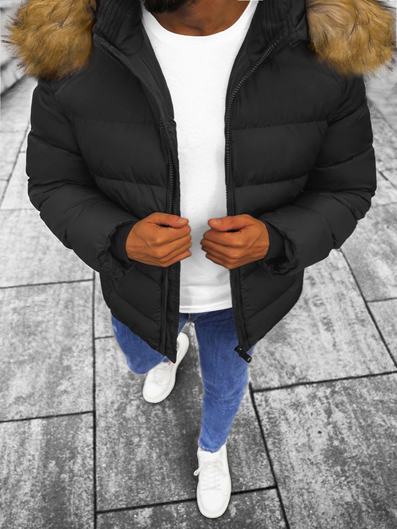 Куртка чоловіча Чорна OZONEE JS/M8107