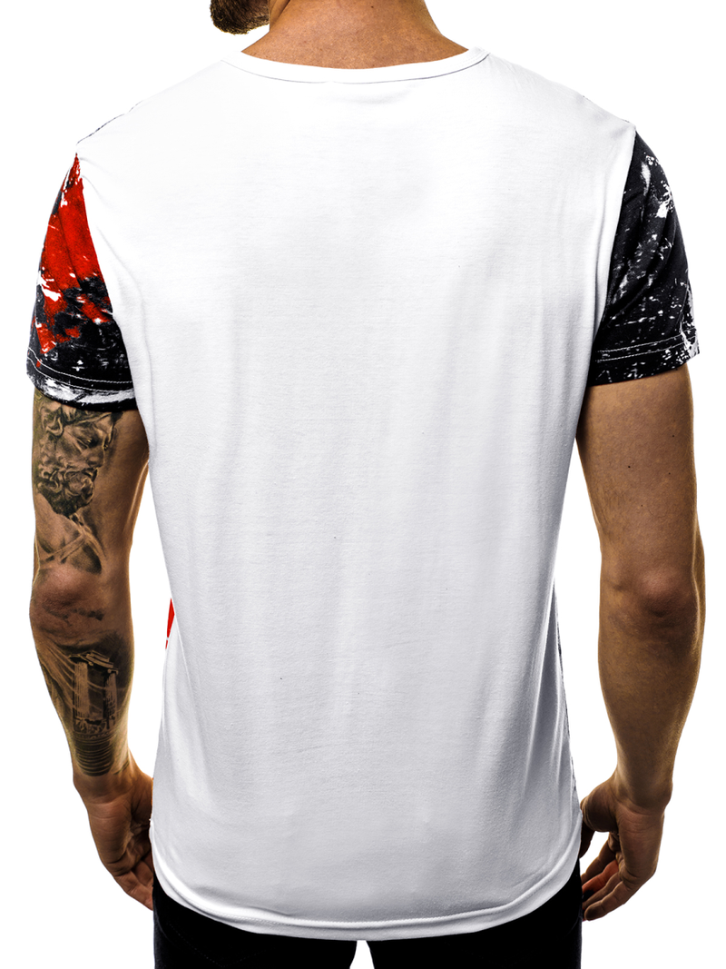 Футболка чоловіча Червоний OZONEE JS/SS10929