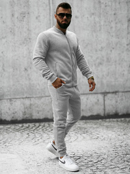 Komplet dresowy męski szary OZONEE JS/8C76/2