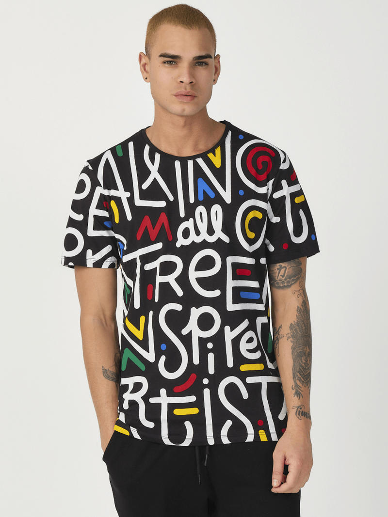 Футболка чоловіча Чорнi OZONEE MR/21518