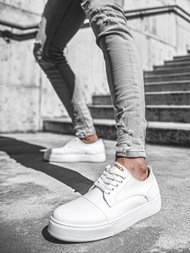 Sneakersy białe OZONEE O/KN050
