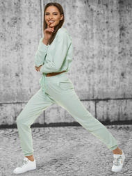 Komplet dresowy dwuczęściowy jasno-miętowy OZONEE O/12108