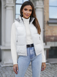 Стьобаний жіночий жилет Бiла OZONEE JS/16M9091/281