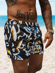 Spodenki kąpielowe męskie czarne OZONEE O/22205006