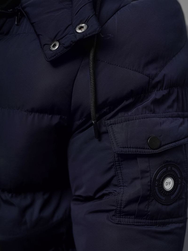 Куртка чоловіча Темно-Синя OZONEE JS/27M8111