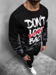 OZONEE JS/DD219Z Толстовка чоловіча Чорна