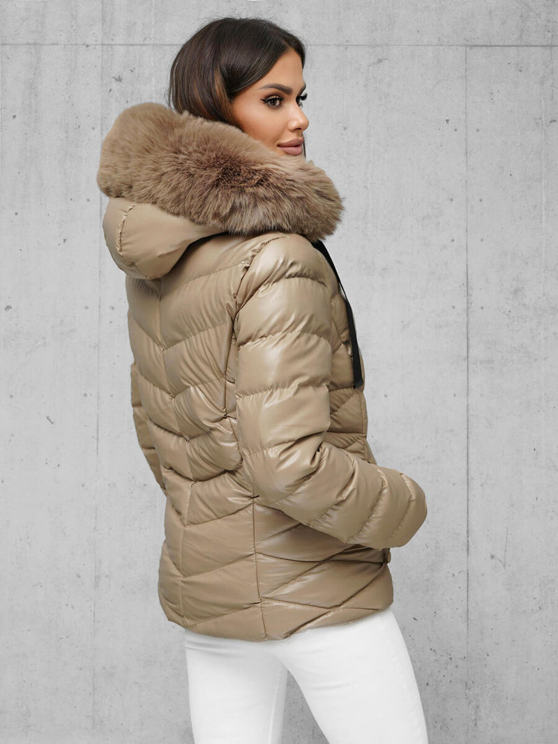 Куртка жіноча чорна OZONEE JS/5M3138/62Z